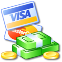 Nous acceptons les méthodes de paiement suivantes: Cartes de crédit, Paypal, Chèques, Virements bancaire, Western Union